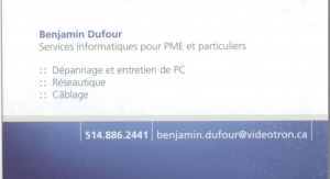 Benjamin dufour